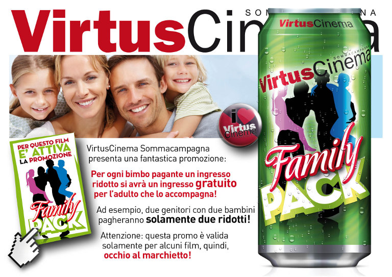 Promozione Virtuscinema: tutti al cinema!